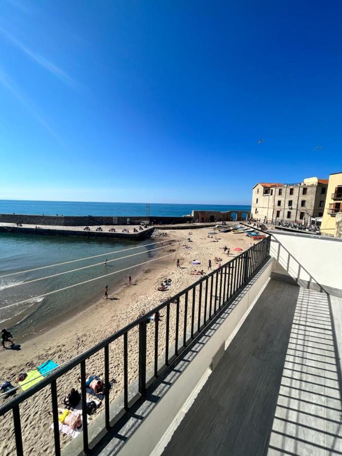 Bed and Breakfast Casa Marina, La Terrazza Sul Mare Cefalú Exterior foto