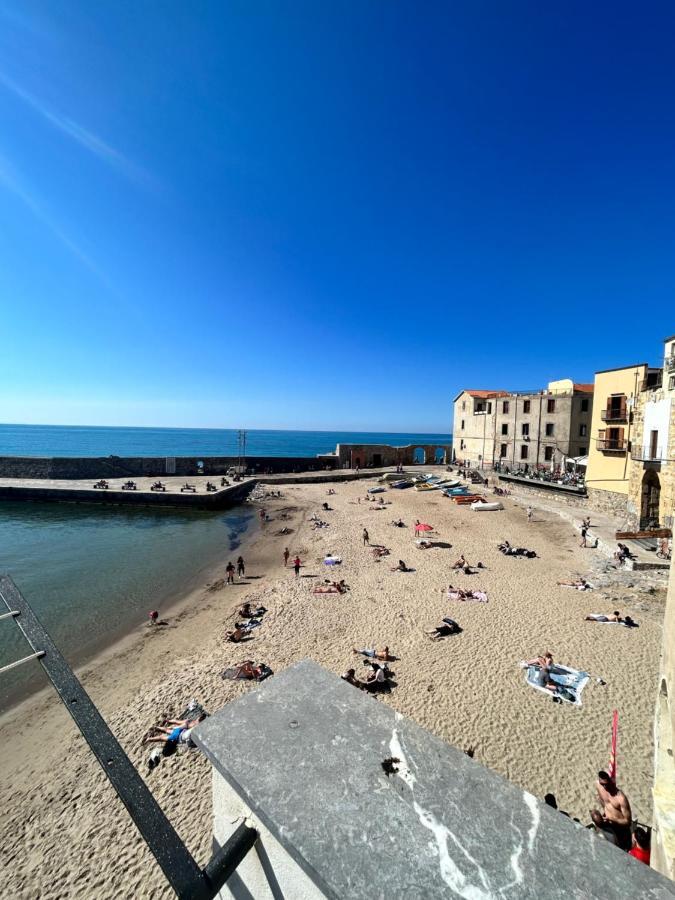 Bed and Breakfast Casa Marina, La Terrazza Sul Mare Cefalú Exterior foto
